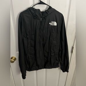 The North Face rain jacket